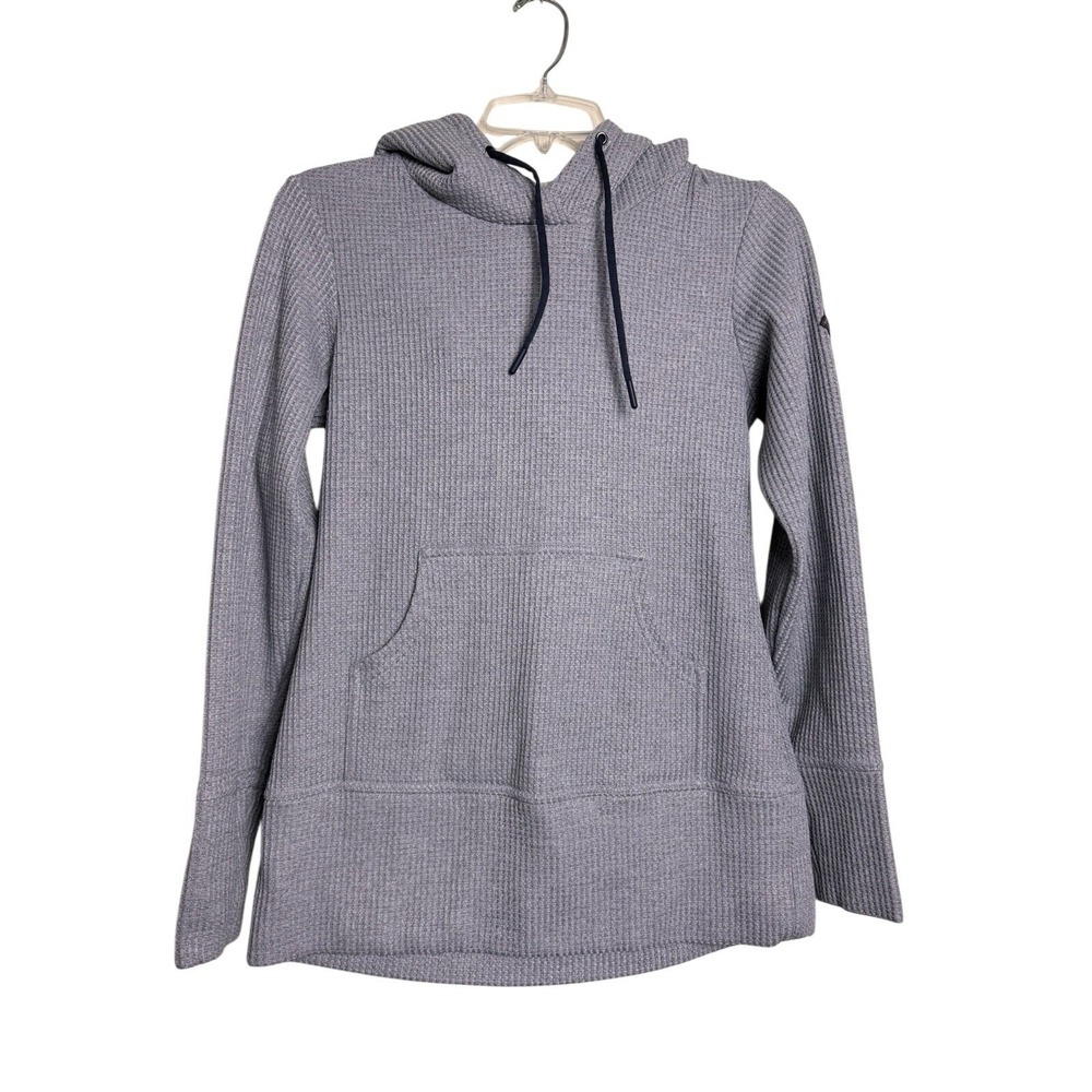 Spyder Women's XS Grey US Ski Team Fleece Lined Hoodie Après Ski Gorpcore Soft